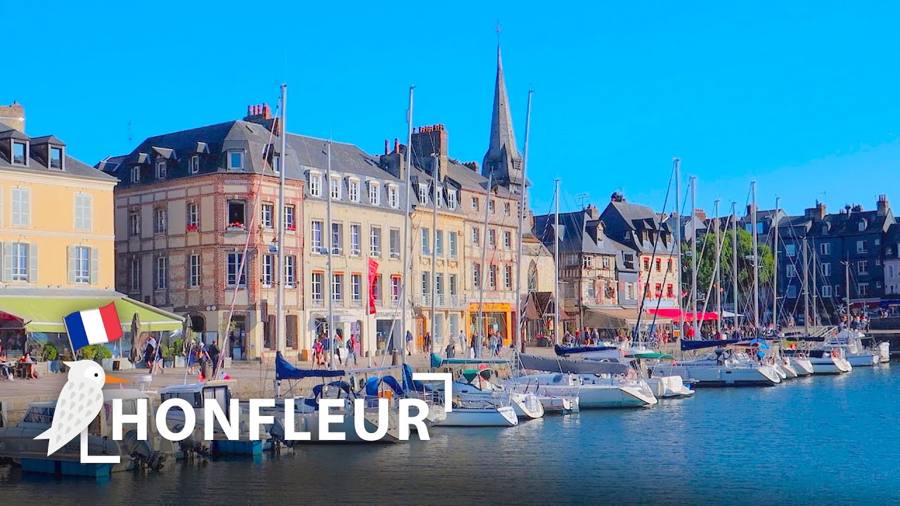 Honfleur and its wooden church, the largest in France | Normandie | 🇫🇷 France tour