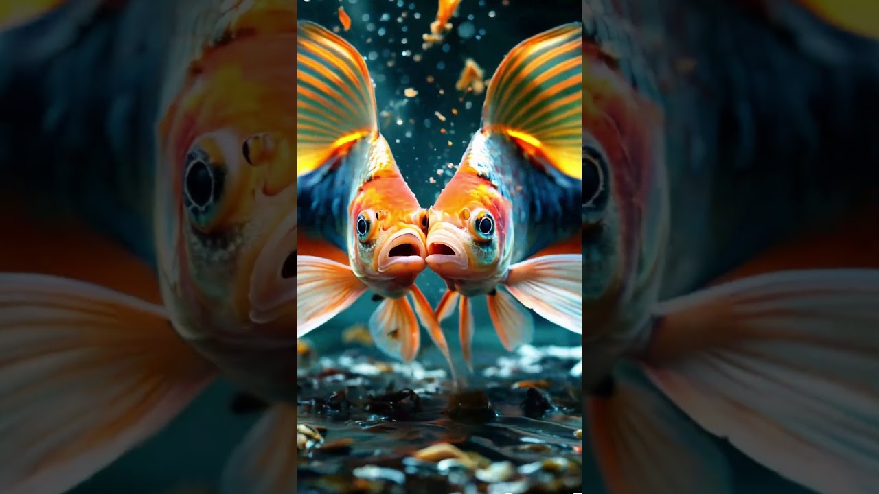 Magical Fish Gliding Underwater#babyshark#PeacefulFish#FishSwim#NatureBeauty#FishVideo#NatureScene