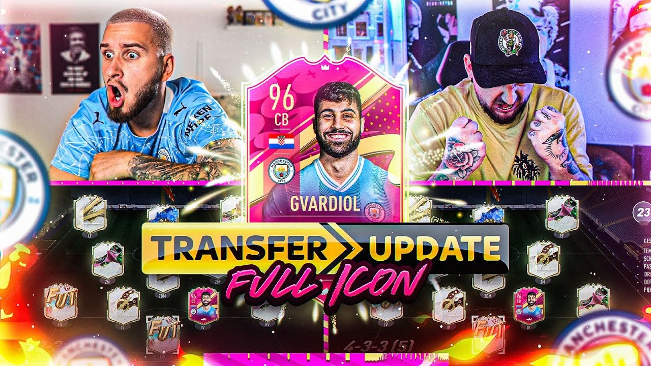 100 MIO GVARDIOL TRANSFER FULL SPECIAL ICON SQUAD BUILDER BATTLE 😱🔥