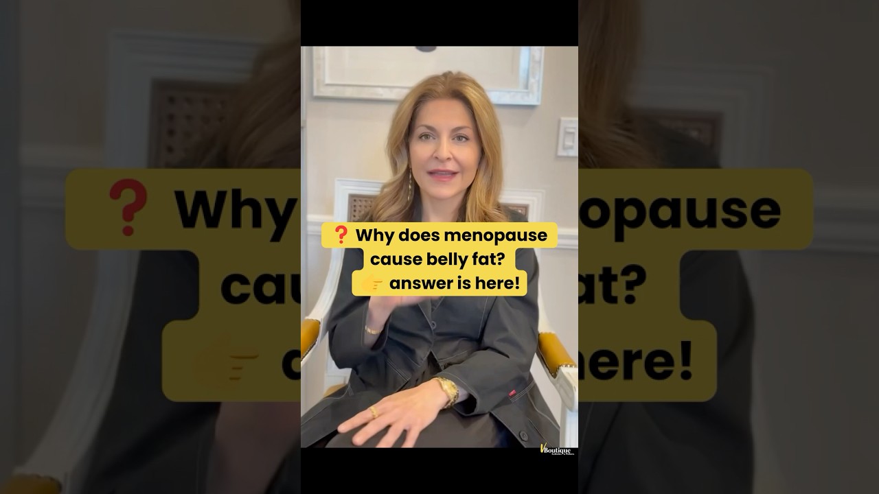 VBoutique - Dr V - ✨ Why do so many women notice stubborn belly fat in perimenopause & menopause? ✨