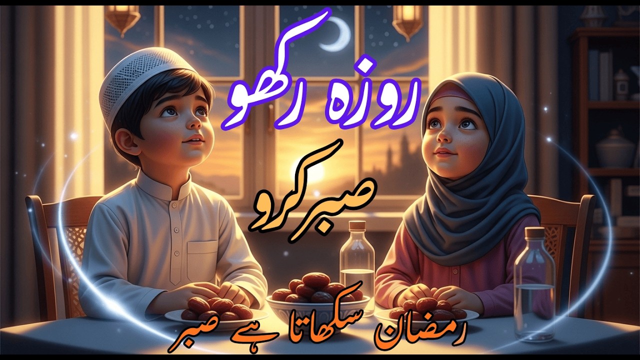 Roza Rakho Sabar Karo | Beautiful Kids Ramadan Naat 2026 🌙✨