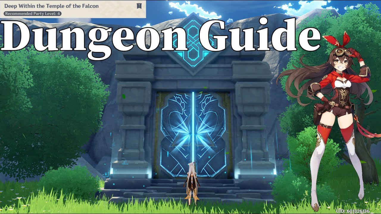 Genshin Impact Deep Within the Temple of the Falcon Gameplay Guide