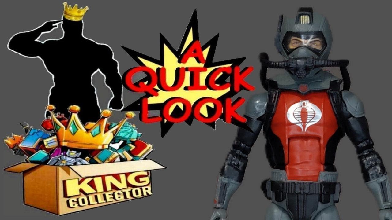 Cobra Eel G.I. Joe Classified Series GI Hasbro Real American Hero Action Figure Quick Look Review
