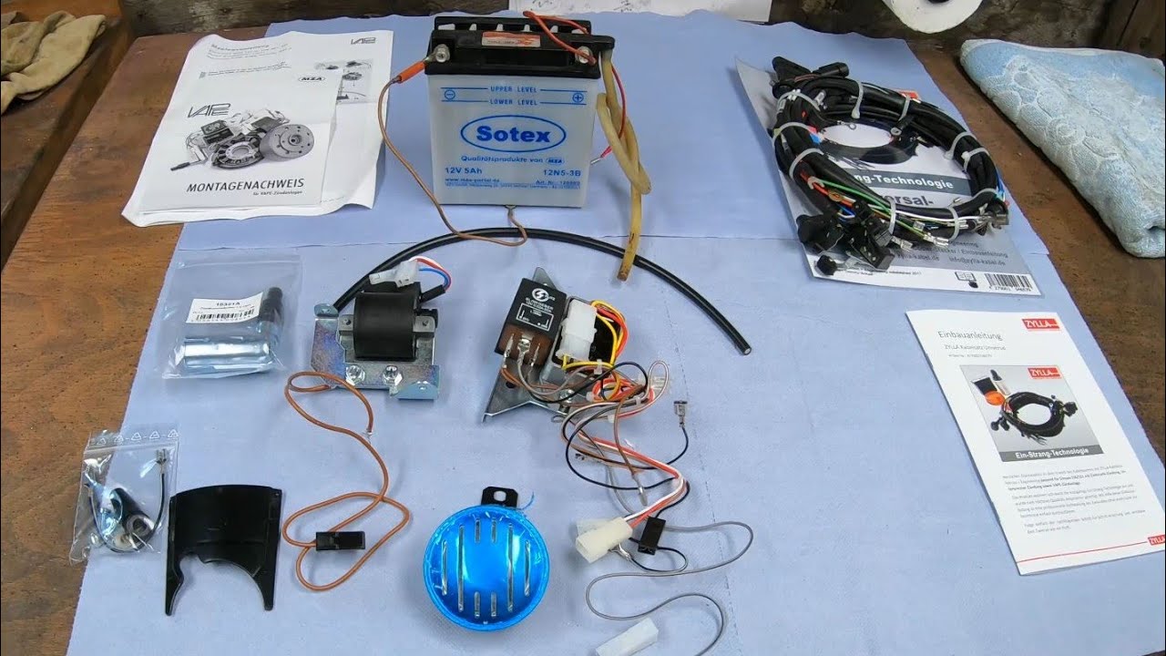 Simson S51 || Elektrik || Einbau VAPE Zündanlage