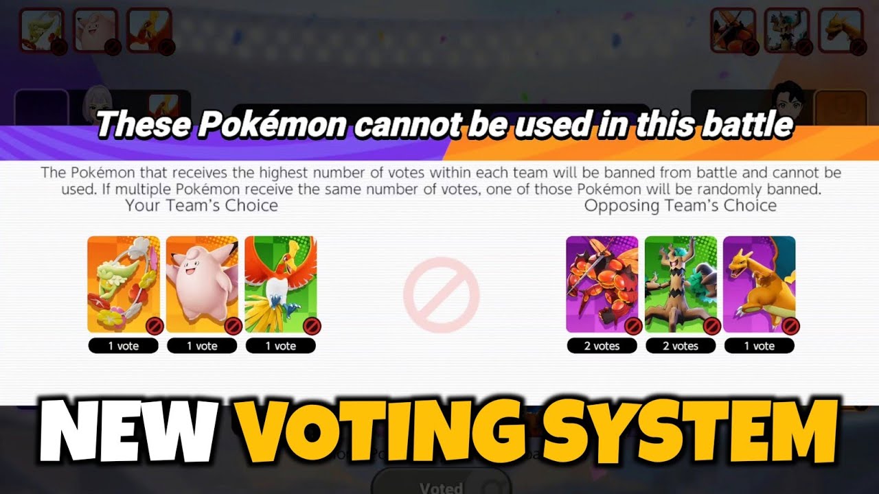 New Draft Mode for Master Rank - Pok&eacute;mon Unite