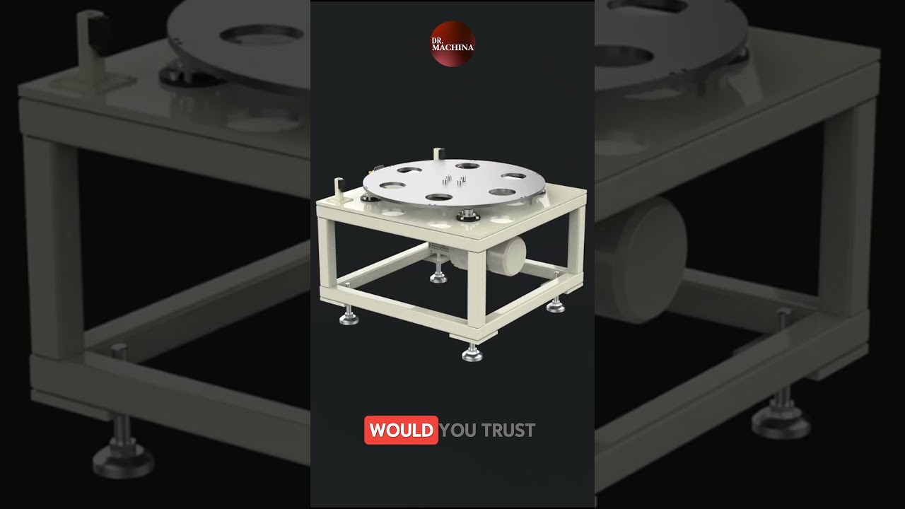 Would You Trust This Rotary Automation System? ⚙️ #gearbox #gearreducer #mechanic  #rotary #cad