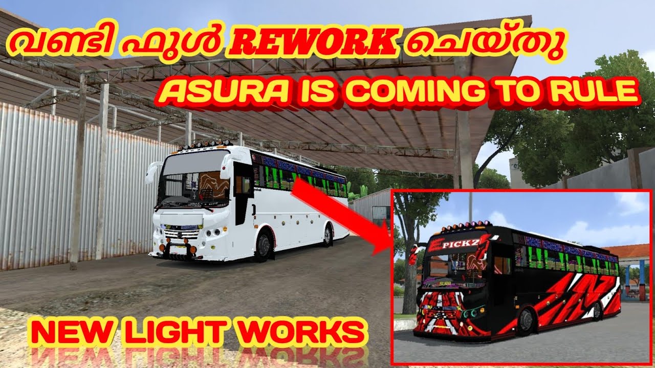 വണ്ടി ഫുൾ REWORK ചെയ്‌തു 💀🤯|| ASURA THE NEW KING 💢|| BUSSID STORYMODE GAMEPLAY || EPICKZGAMING