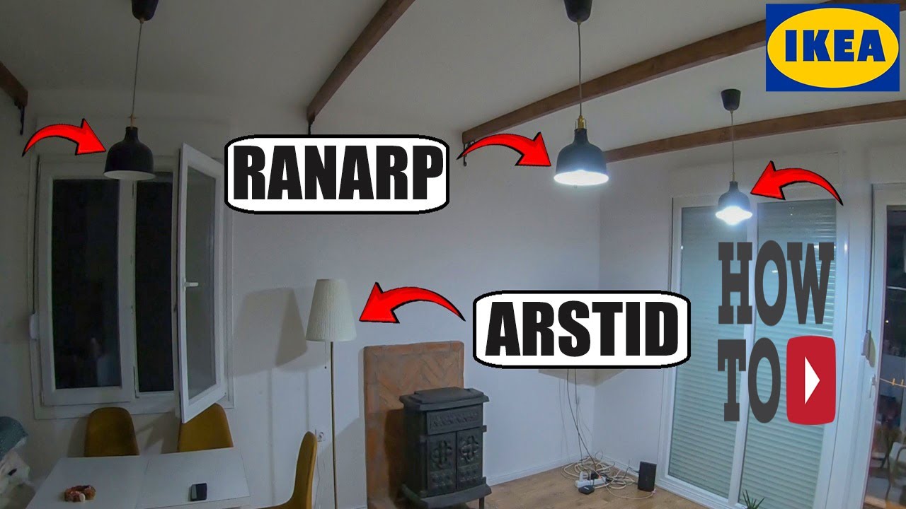 Ikea lighting installation