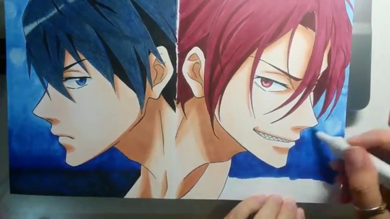 Speed Drawing - RIN E HARU (Free!)