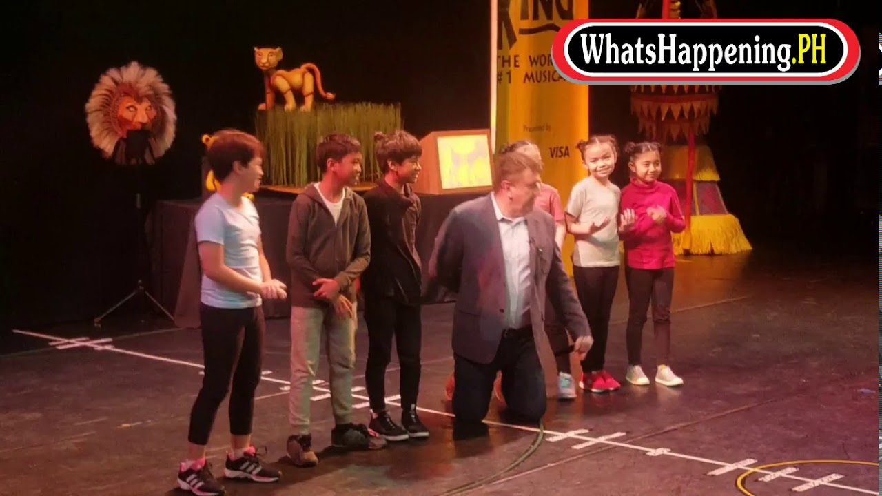 The Lion King - Manila (open rehearsal)