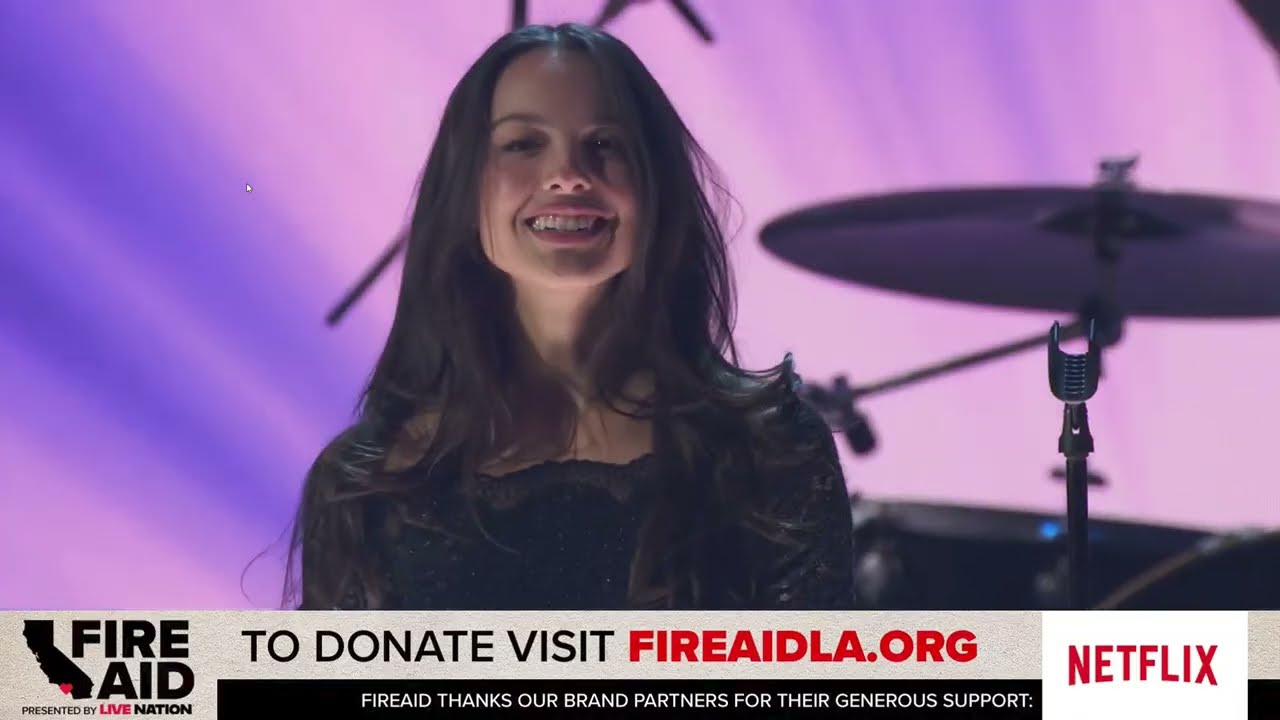 Olivia Rodrigo - Deja Vu & Drivers License - 2025 FireAid LA Benefit Concert Live