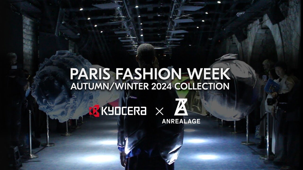 Paris Fashion Week 2024A/W Collection by ANREALAGE【FOREARTH事例紹介】