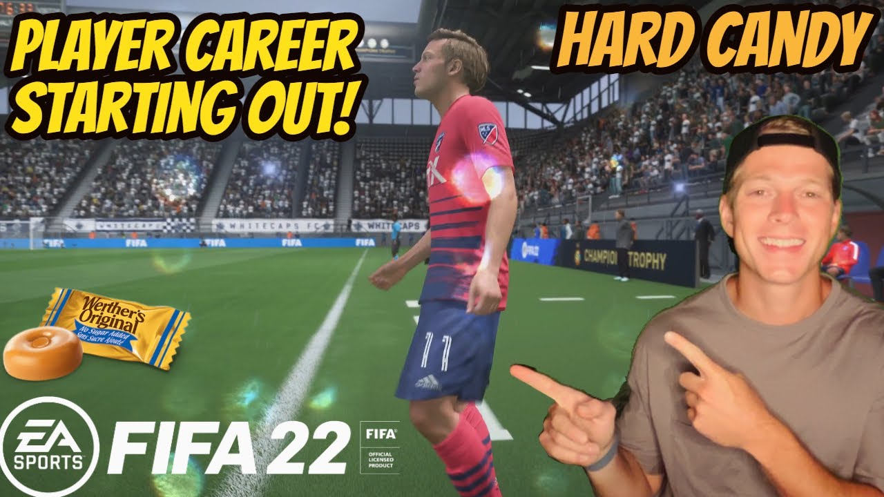 ASMR Gaming: FIFA 22 | New Player Career Mode Ep. 1 - Hard Candy & Whispering