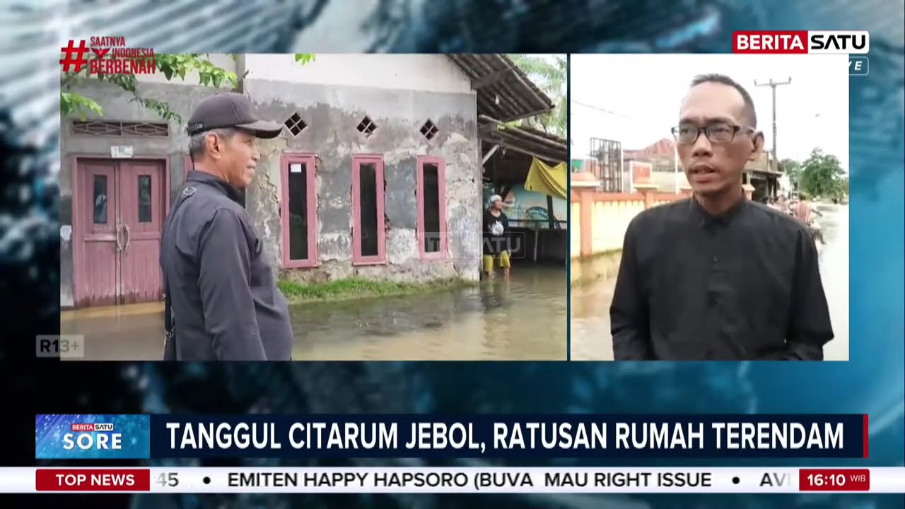 Banjir Karawang Mulai Surut & Warga Bekasi Sudah Dua Pekan Kebanjiran #Beritasatu
