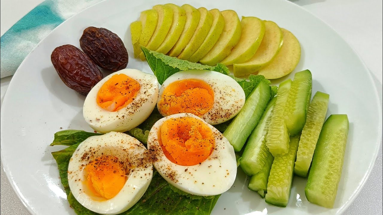 6 Different high protein & healthy breakfast ideas.