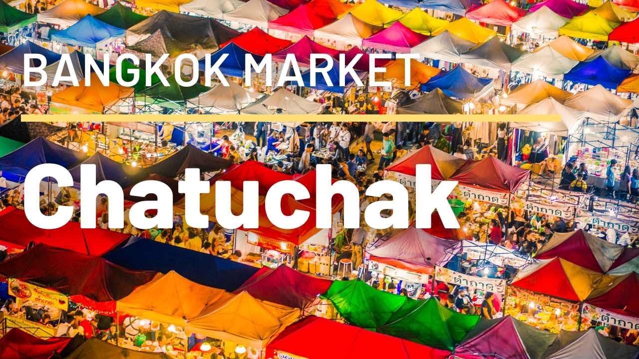 Tajlandia Chatuchak Market Bankgok - zakupy i jedzenie na nawiększym markecie w Bangkoku