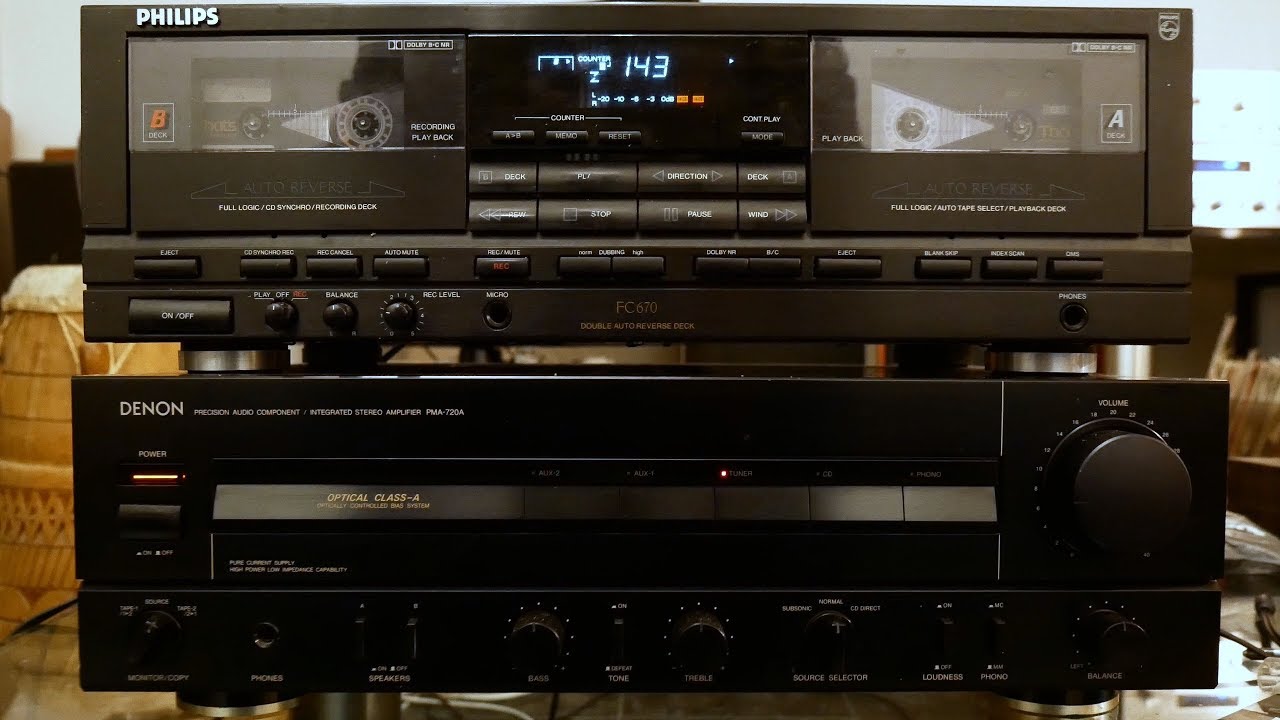 Philips FC670 double cassettedeck
