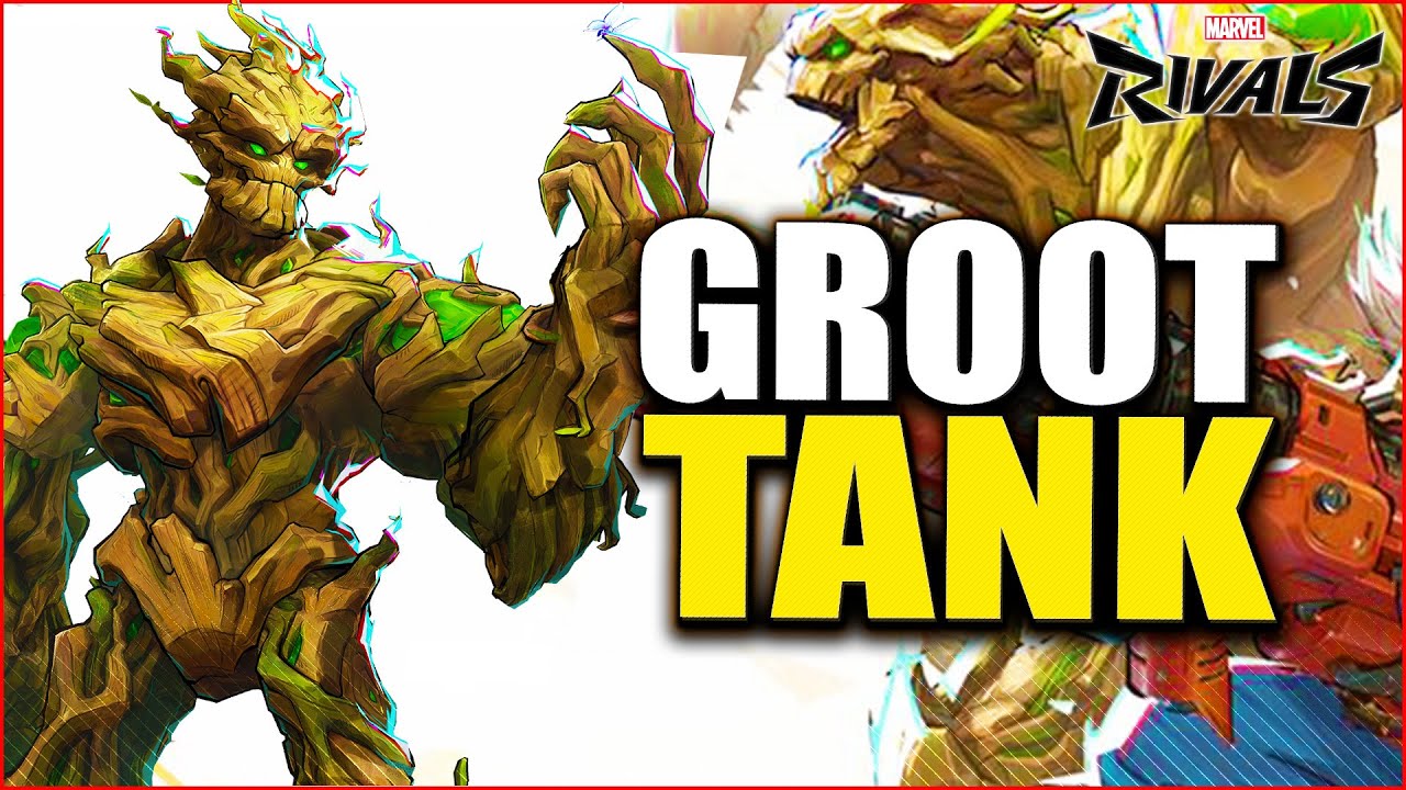 MARVEL RIVALS ► GROOT PRÉSENTATION / GAMEPLAY POUR BIEN DÉBUTER FR