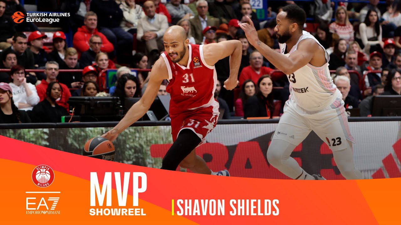 Shavon Shields | MVP Showreel | Round 15 | 2023-24 Turkish Airlines EuroLeague