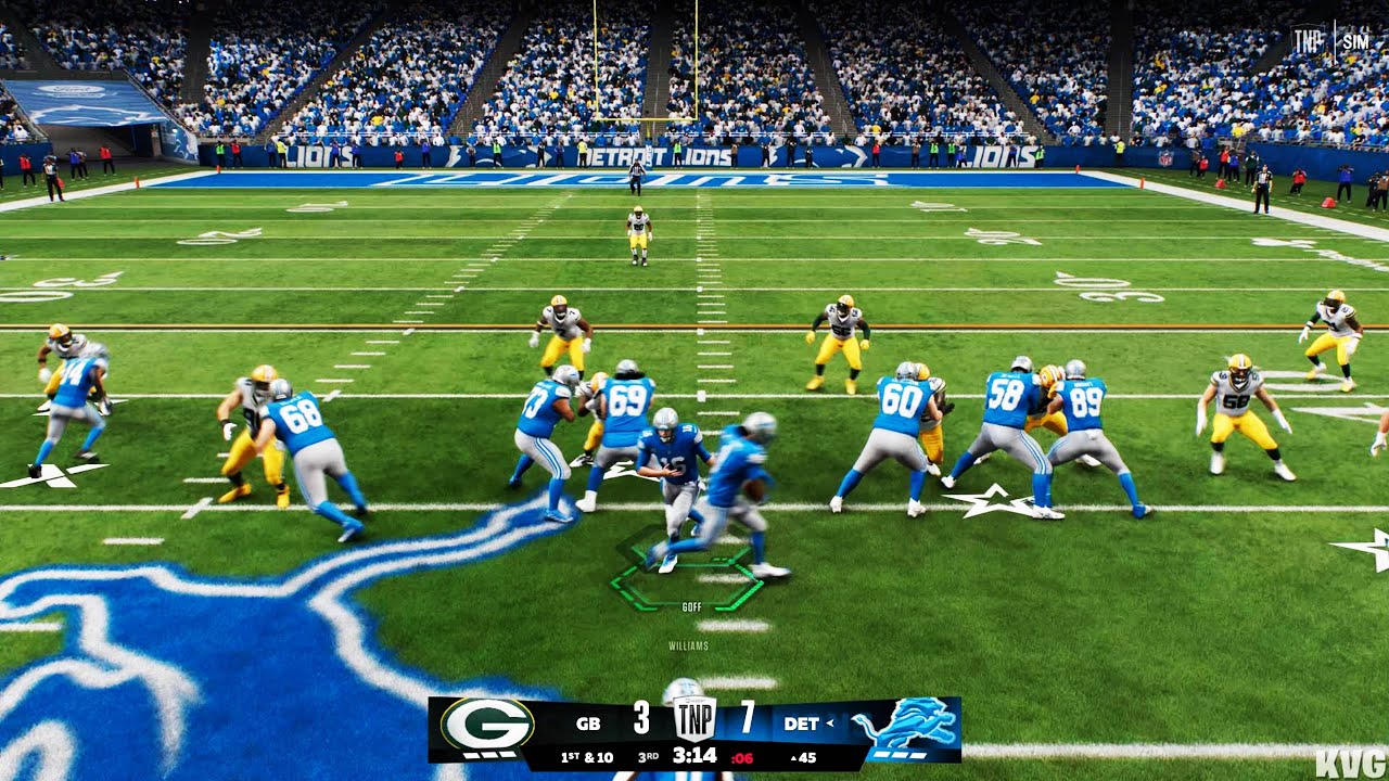 Madden NFL 26 - Green Bay Packers vs Detroit Lions - Gameplay (PS5 UHD) [4K60FPS]