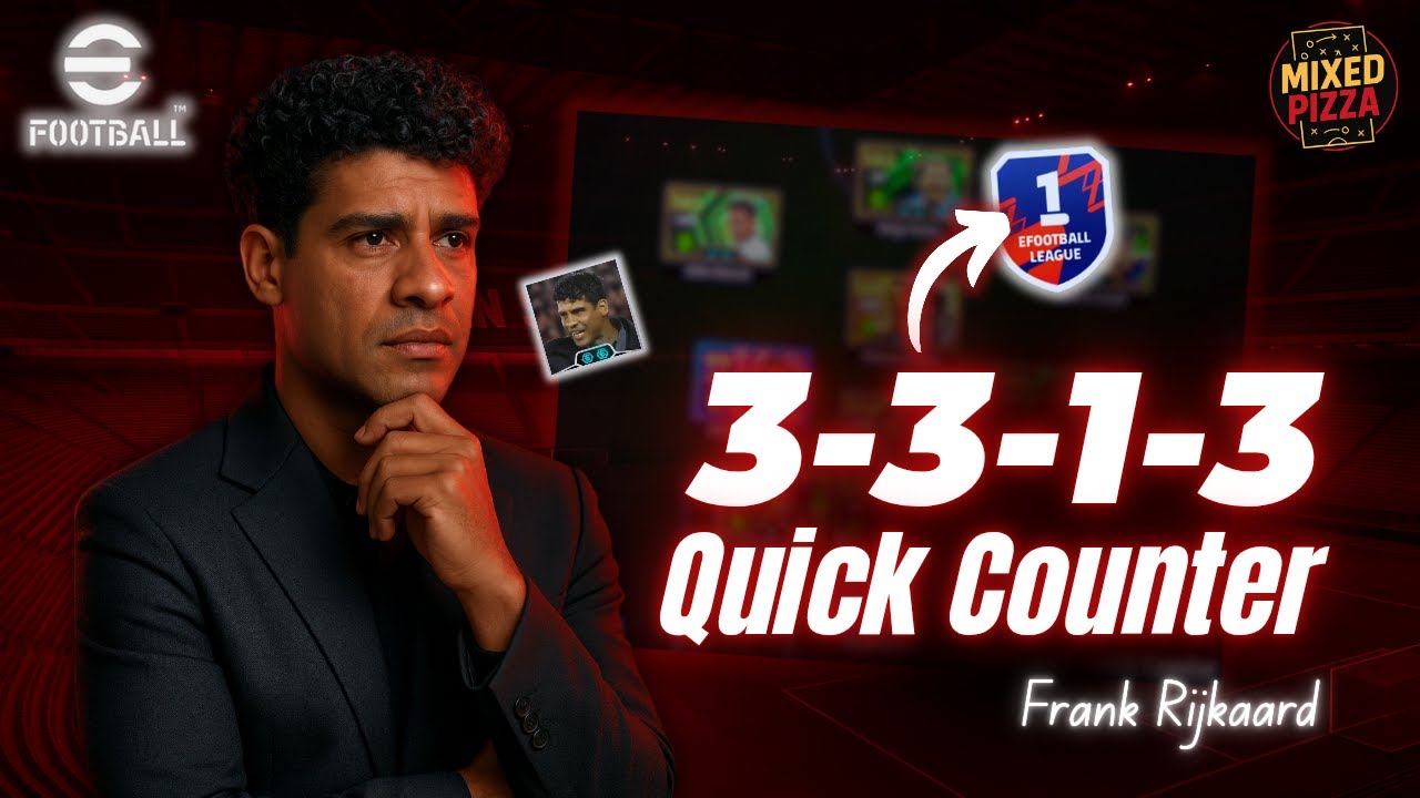 Быстрая контратака 3-3-1-3 от РАЙКААРДА в eFootball™ 2026 | Полная настройка и игровой процесс