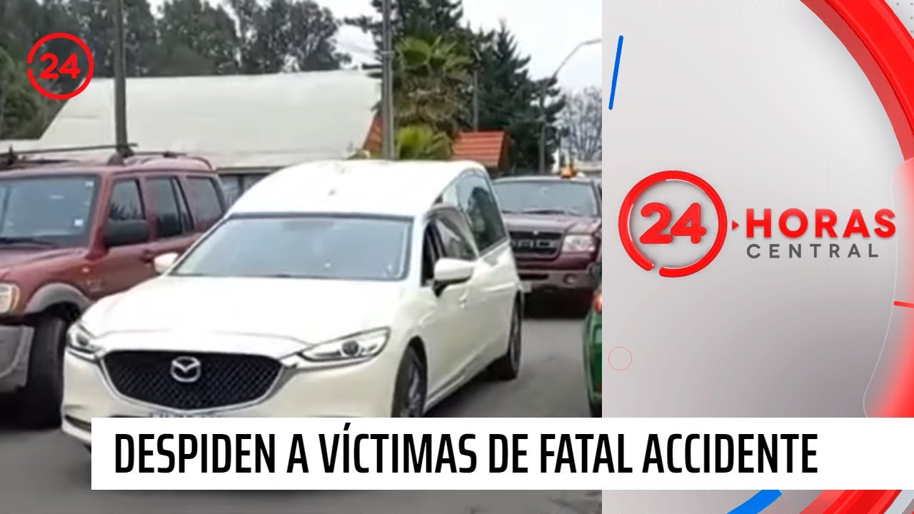 Despiden a víctimas del accidente en San Pedro de la Paz | 24 Horas TVN Chile