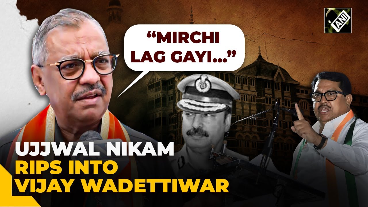 “Goebbels’ propaganda…” BJP’s Ujjwal Nikam on Vijay Wadettiwar’s remark on killing of Hemant Karkare