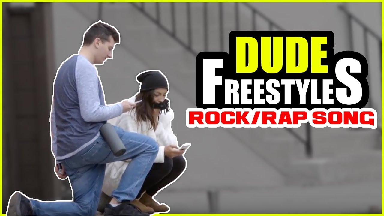 Ollie B freestyles rock/rap song for 3 girls and a dog!