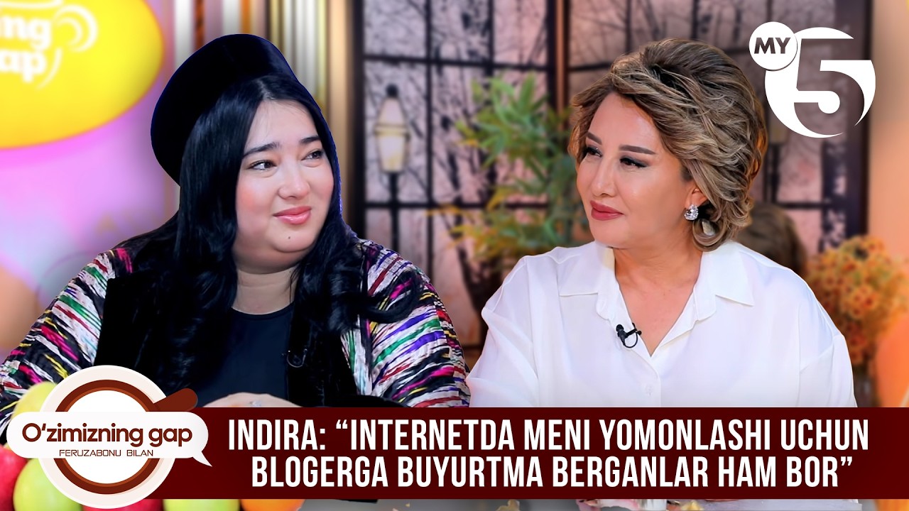 Indira: “Internetda meni yomonlashi uchun blogerga buyurtma berganlar ham bor” | O'ZIMIZNING GAP