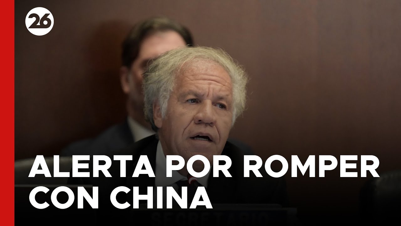 EEUU | Advertencia de la OEA por la posible ruptura de lazos con China