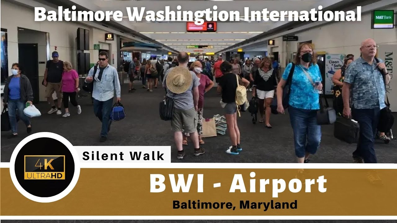 BWI Airport - Baltimore Washington International Airport - Silent Walk