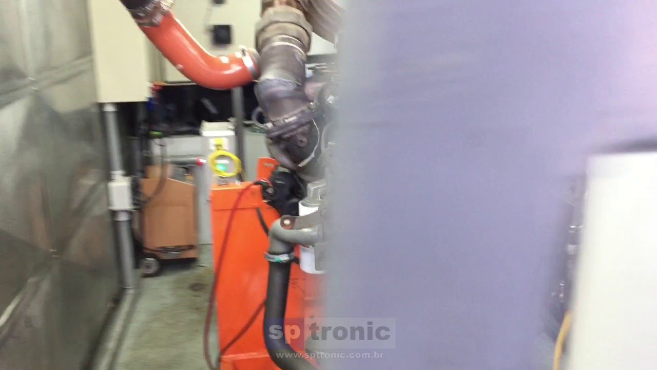 Teste motor Cummins ISBE - Dyno diesel engine test - Sptronic