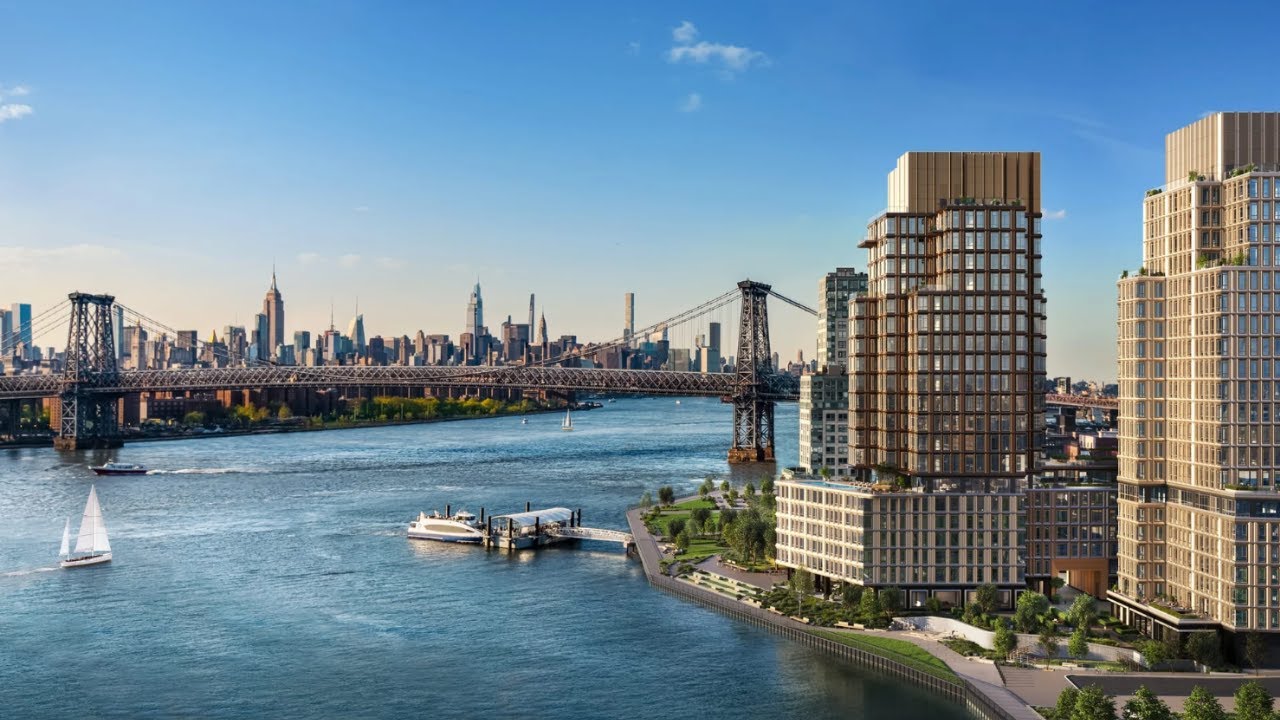 Узнайте, как выглядит One Williamsburg Wharf | SERHANT. Новое строительство