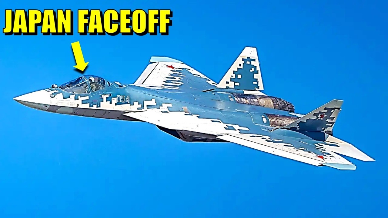 Russia Deploys 15 Su-57s to Far East, 400km from China — Japan Tensions Rise