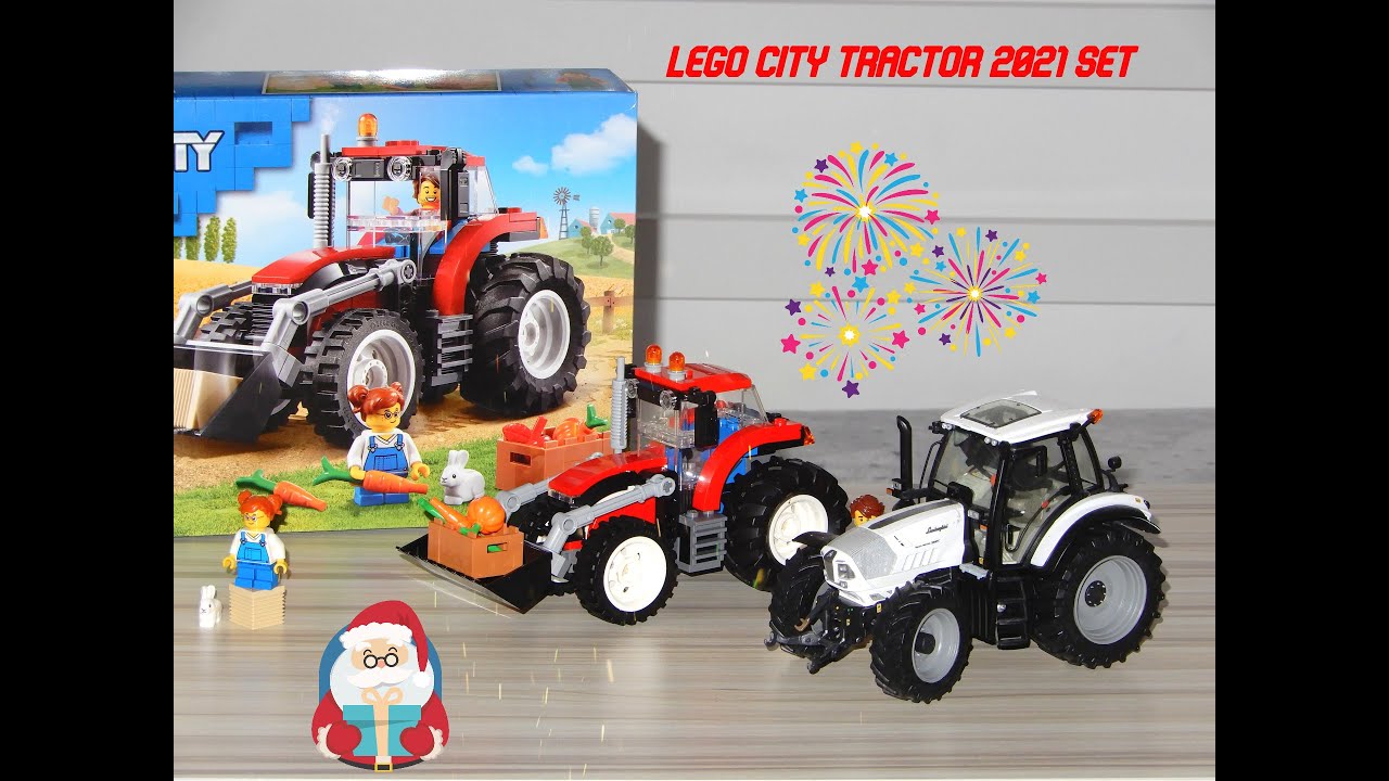 Lego City 60287 Set 2021 Traktor Tractor 4k Farm