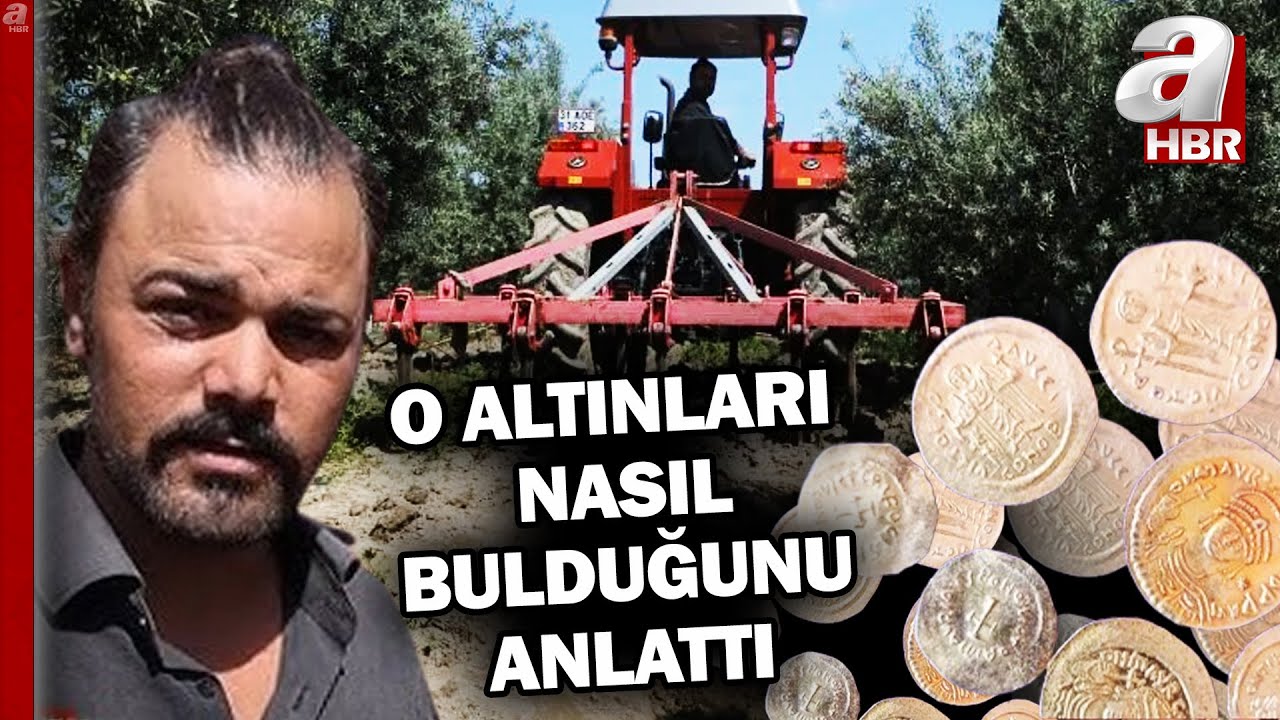 Bahçesinde 22 tane Bizans altını bulmuştu! Hataylı çiftçi altınları nasıl bulduğunu anlattı |A Haber