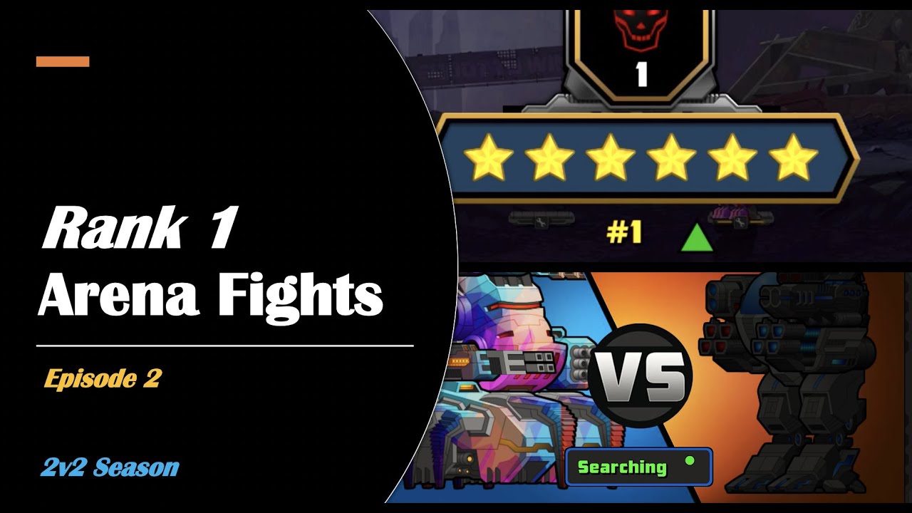 Rank 1 Arena Fights | Episode 2 | SuperMechs