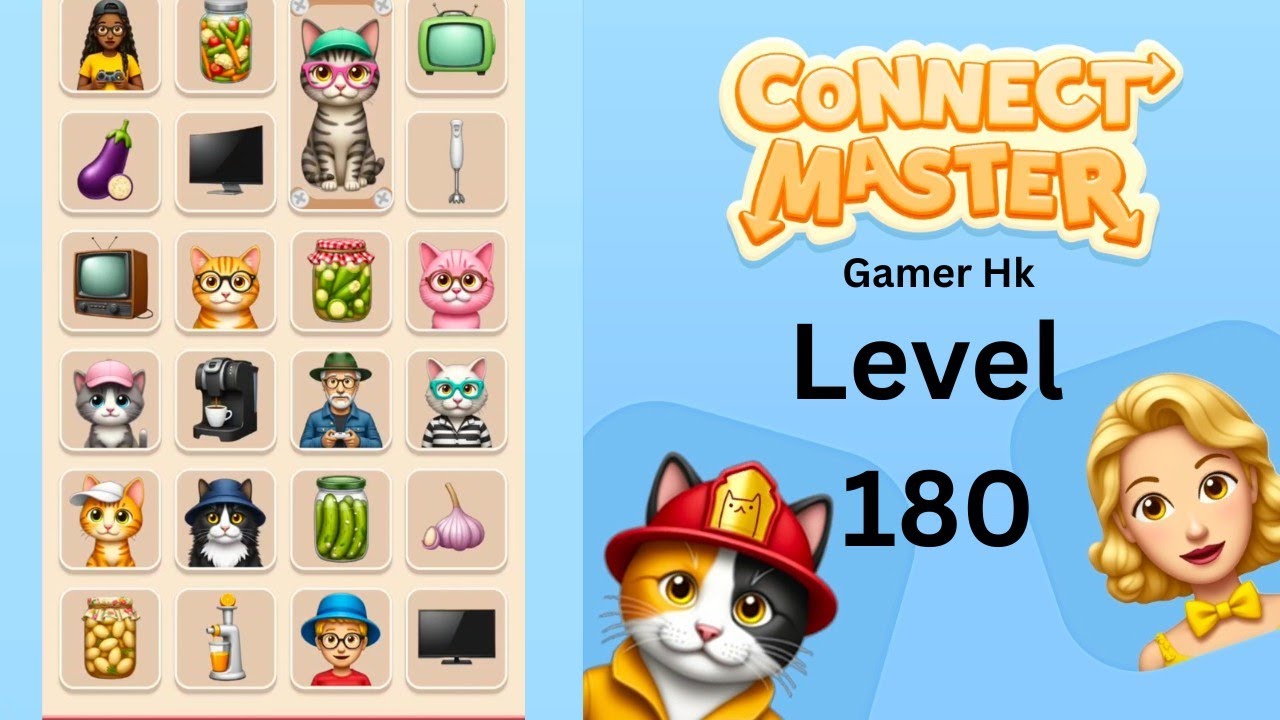 Connect Master level 180 hard level Walkthrough Solution 