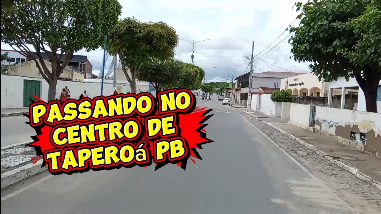 Passando em TAPEROÁ PB.