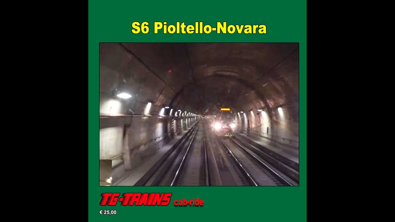 S6 Pioltello-Novara, in cabina di guida del TSR