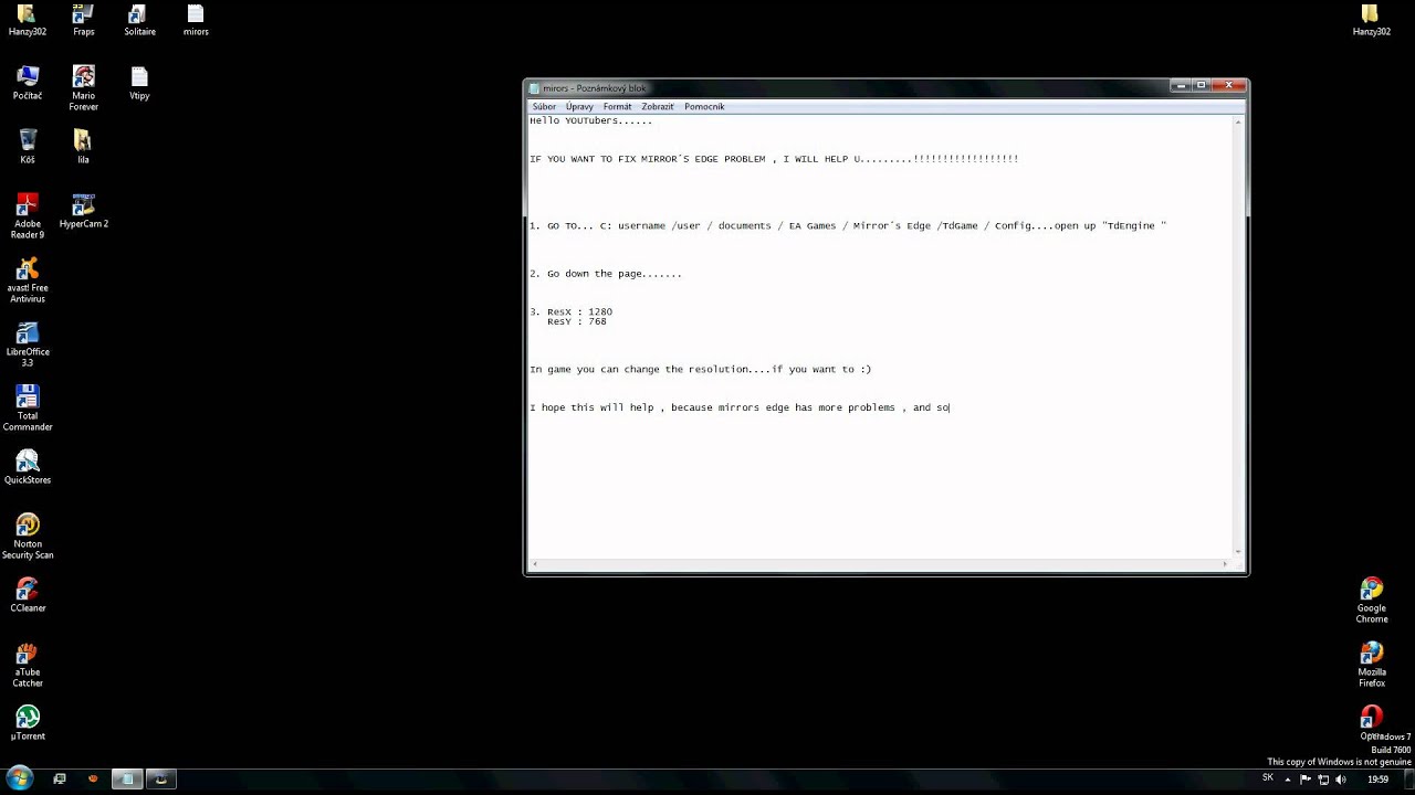 How to FIX Mirror&acute;s Edge Launch problem