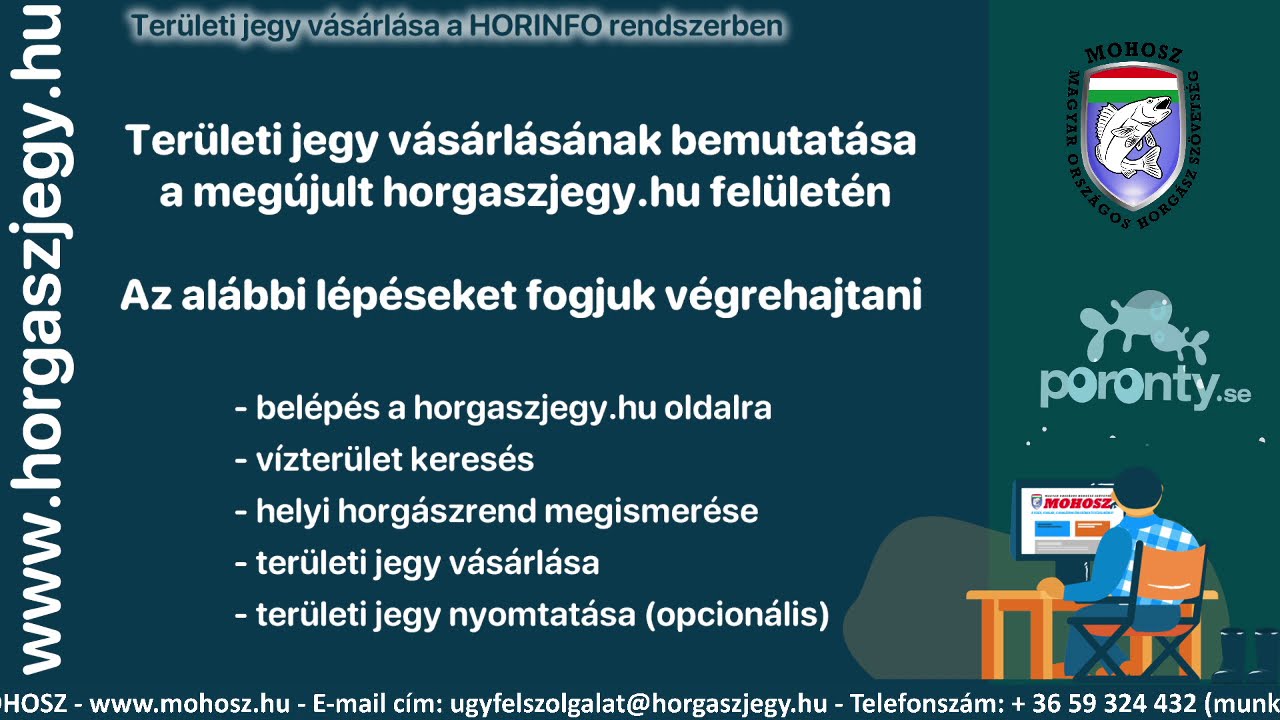 horgaszjegy.hu felületen területi jegy vásárlás