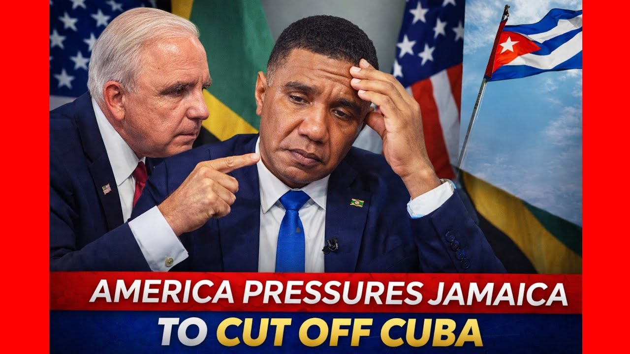 Mercy G0d 😱 America Pulled A Fast One On Jamaica Prime Minister, No One Saw It Coming.