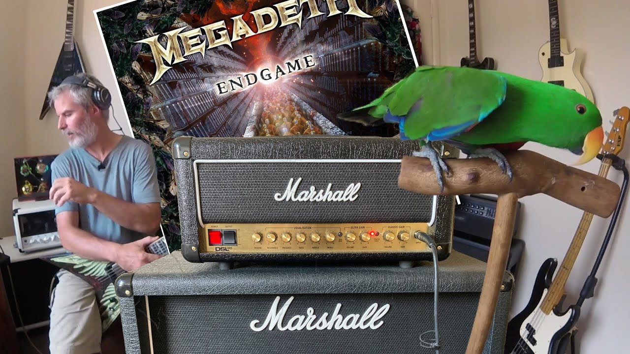 Capturing Megadeth - Endgame Guitar Tone Marshall DSL 20H