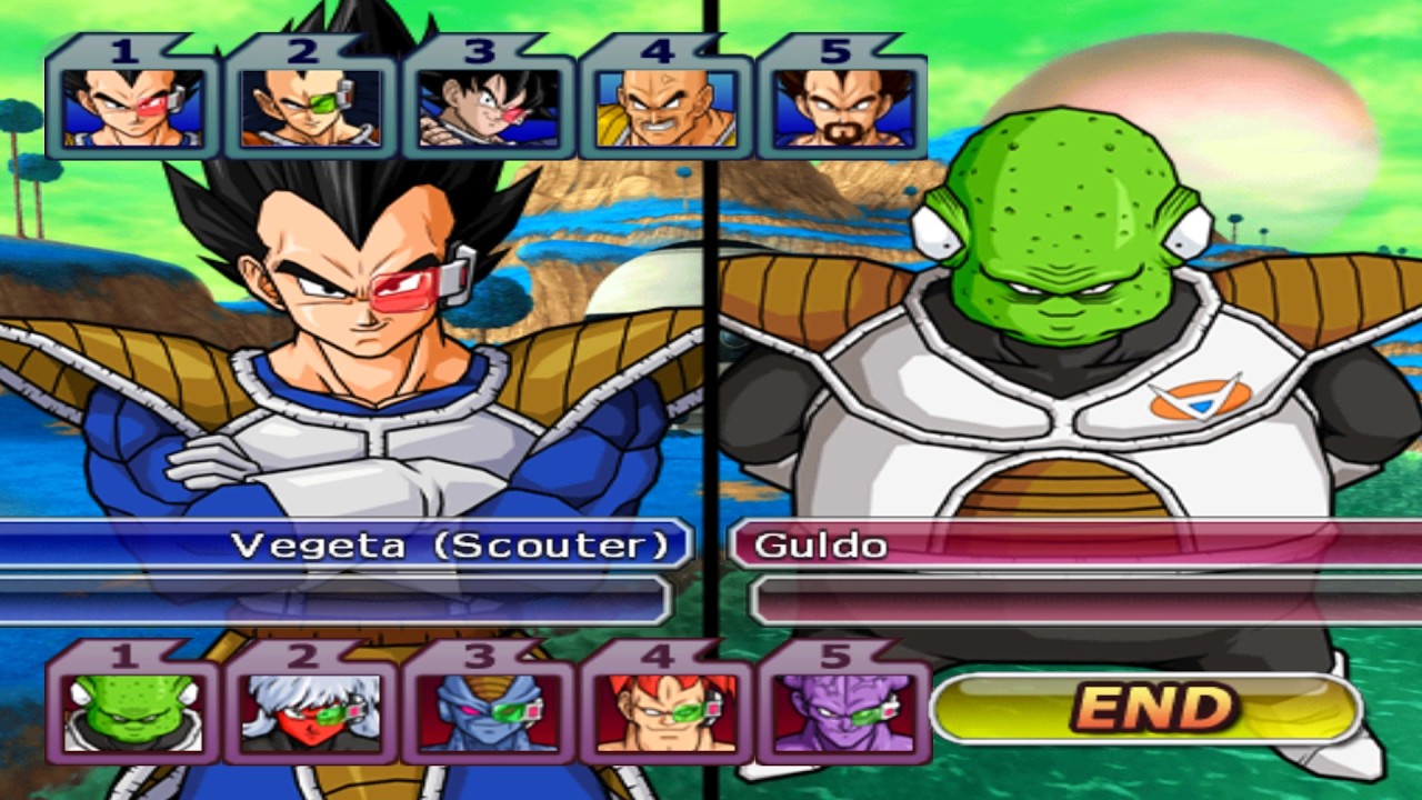 EVIL SAIYANS VS GINYU FORCE (COM VS COM) - Dragon Ball Z Budokai Tenkaichi 3