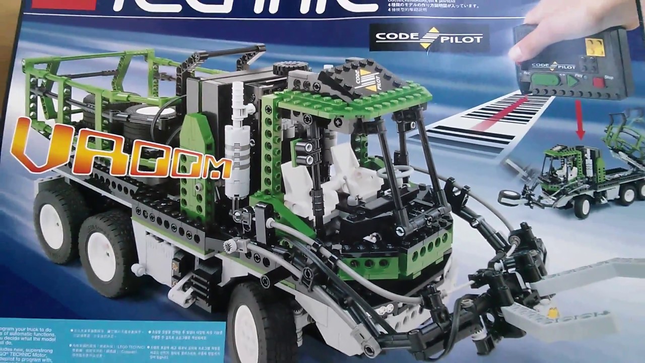 Разборка контроллера грузовика со штрихкодом LEGO 8479