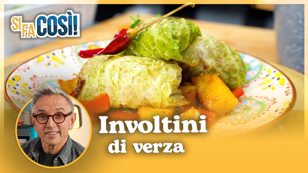 Involtini di verza - Si fa così | Chef BRUNO BARBIERI