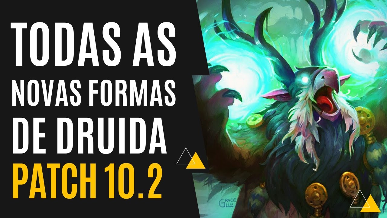 World of Warcraft - Dragonflight - Todas as Formas de Druida (Patch 10.2)