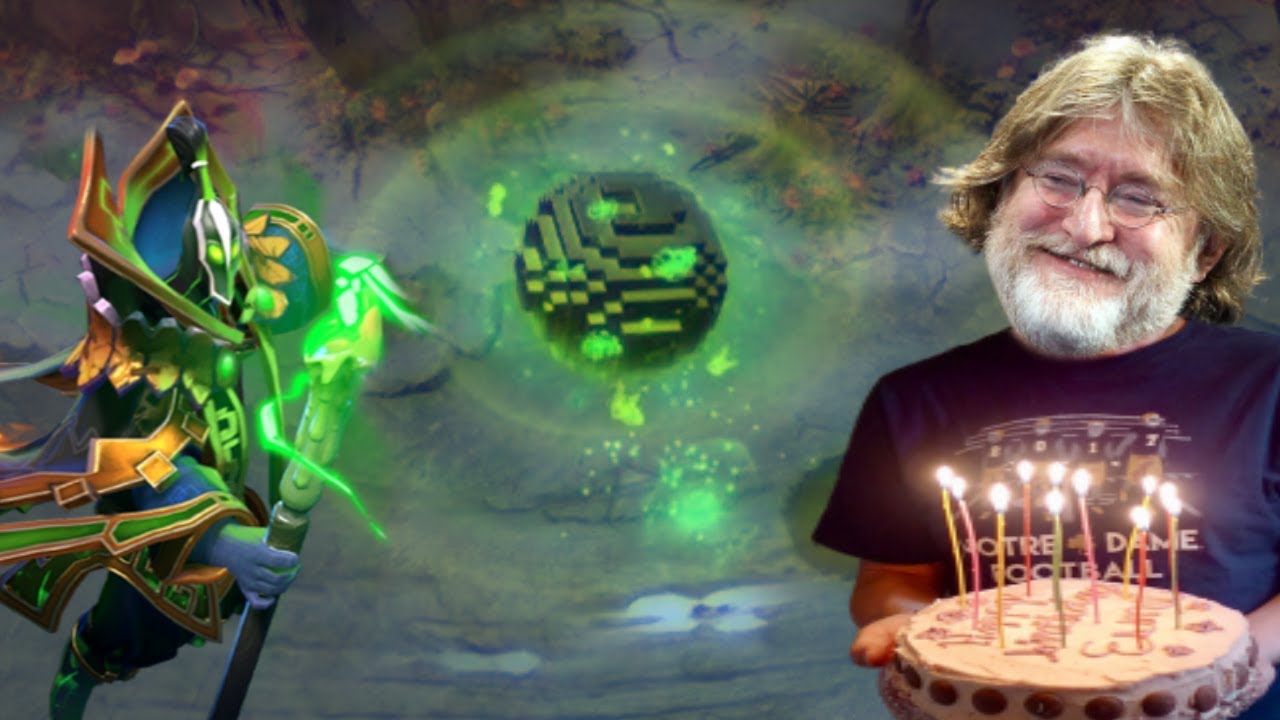 Trying Out ALL Rubick Arcana Effects And Birthday Wishes From Gabe