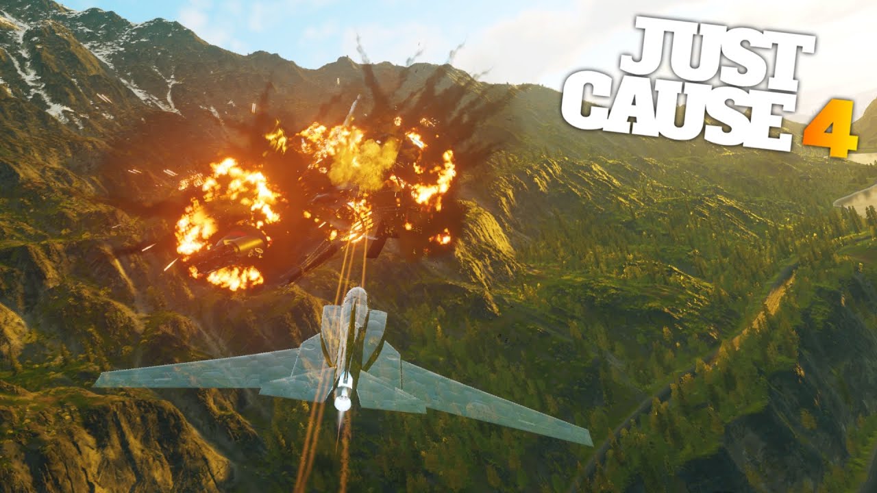 THE VERY VISIBLE INVISIBLE PLANE in Just Cause 4!